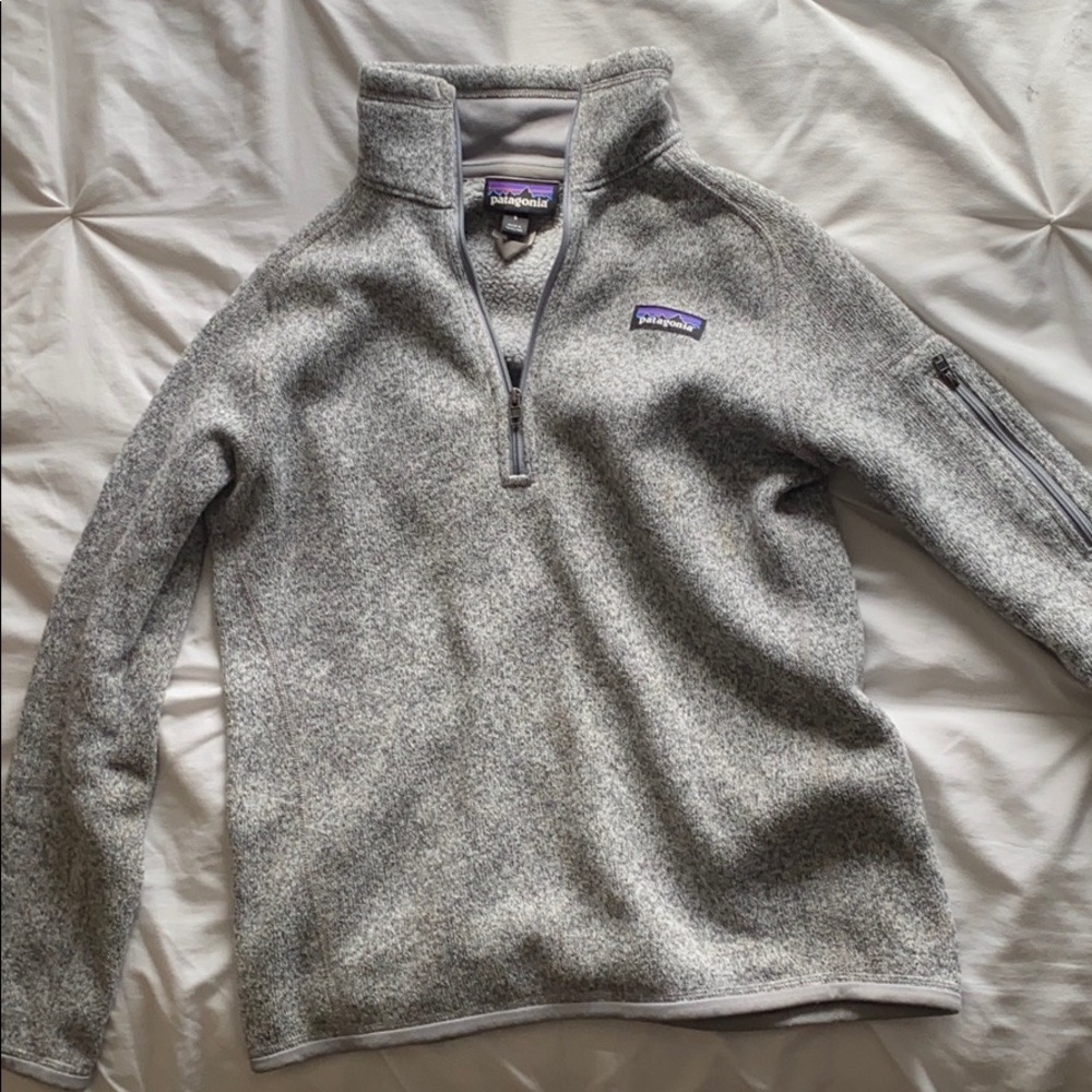 Patagonia fleece with Lake Tahoe patch